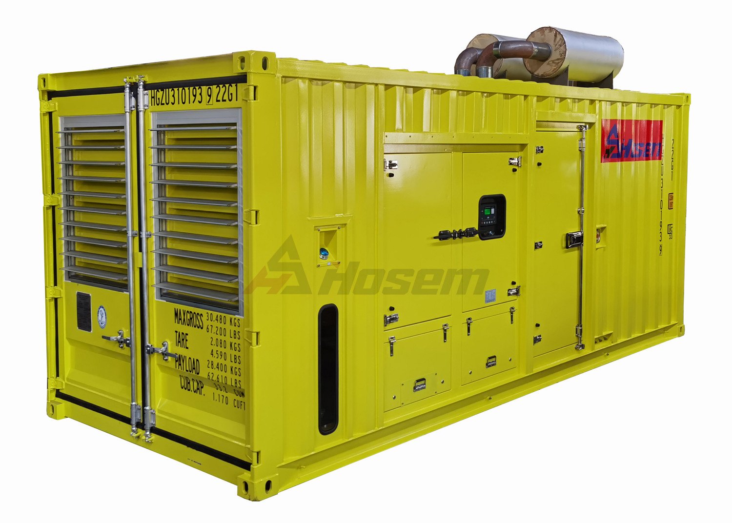 1000 kW dieselgenerator door de SDEC -dieselmotor gedreven door SDEC